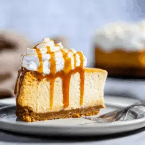 Pumpkin Caramel Cheesecake