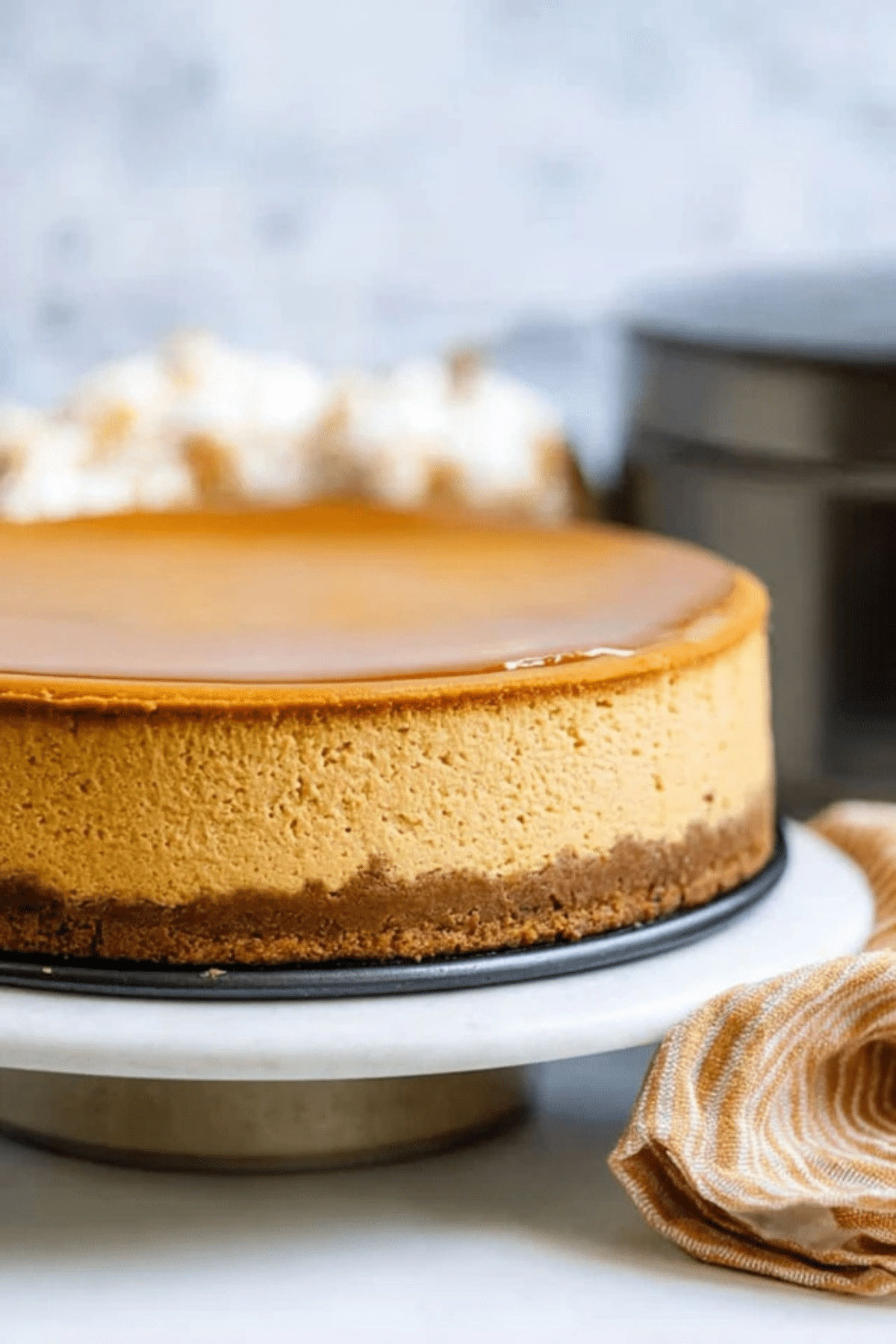 Pumpkin Caramel Cheesecake