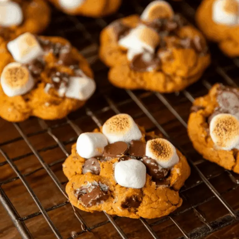 Pumpkin S’mores Cookies