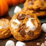 Pumpkin S’mores Cookies