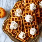 Pumpkin Spice Waffles