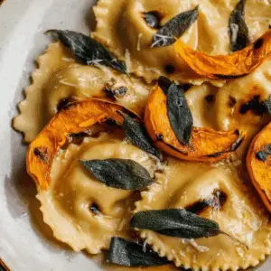 Roast Pumpkin Agnolotti