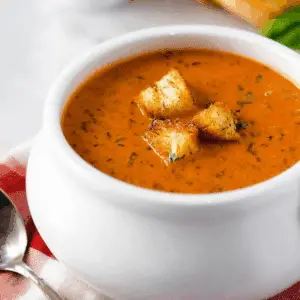 Roasted Tomato Basil Soup