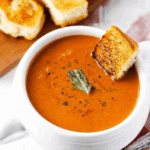 Roasted Tomato Basil Soup