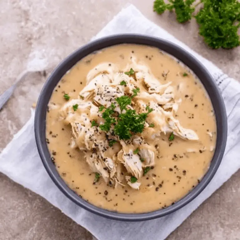 Slow Cooker Chicken and Gravy