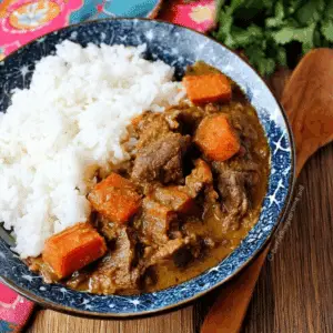 Slow Cooker Coconut Curry Beef Stew