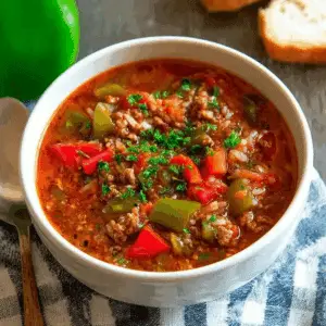 Stuffed Pepper Soup