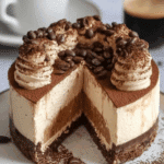 Tiramisu Cold Brew Coffee Cheesecake