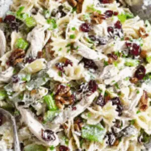 Turkey Cranberry Pasta Salad
