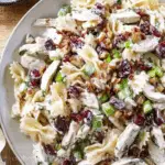 Turkey Cranberry Pasta Salad