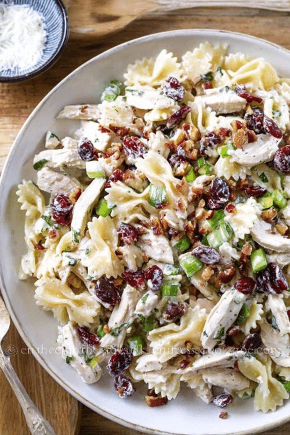 Turkey Cranberry Pasta Salad