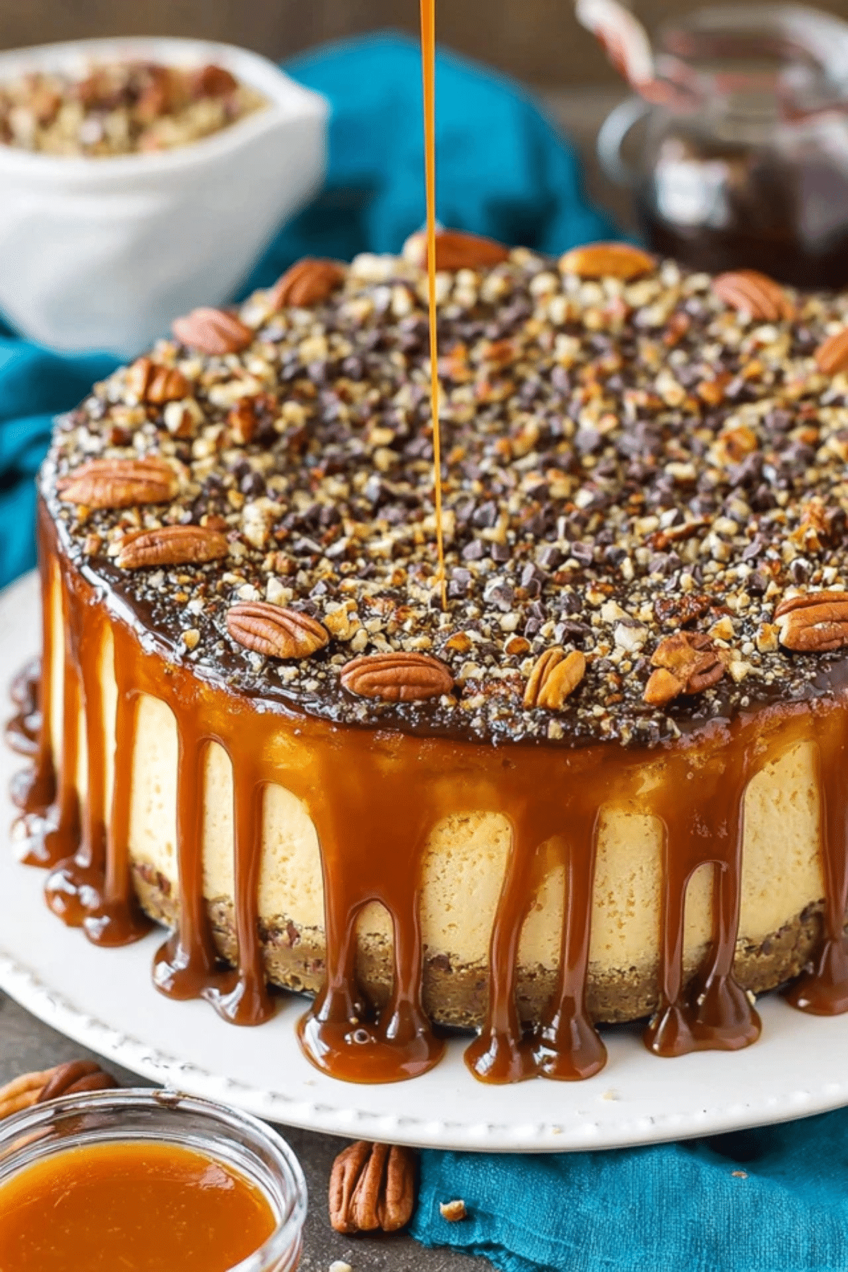 Turtle Cheesecake