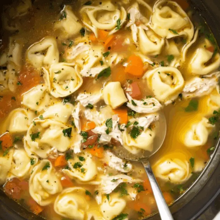chicken Tortellini Soup
