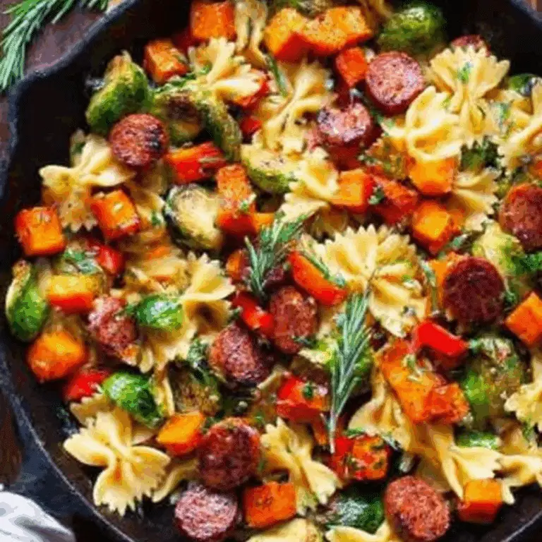 sausage veggies pasta