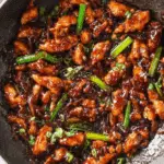 20 Minutes Sweet Savory Mongolian Chicken