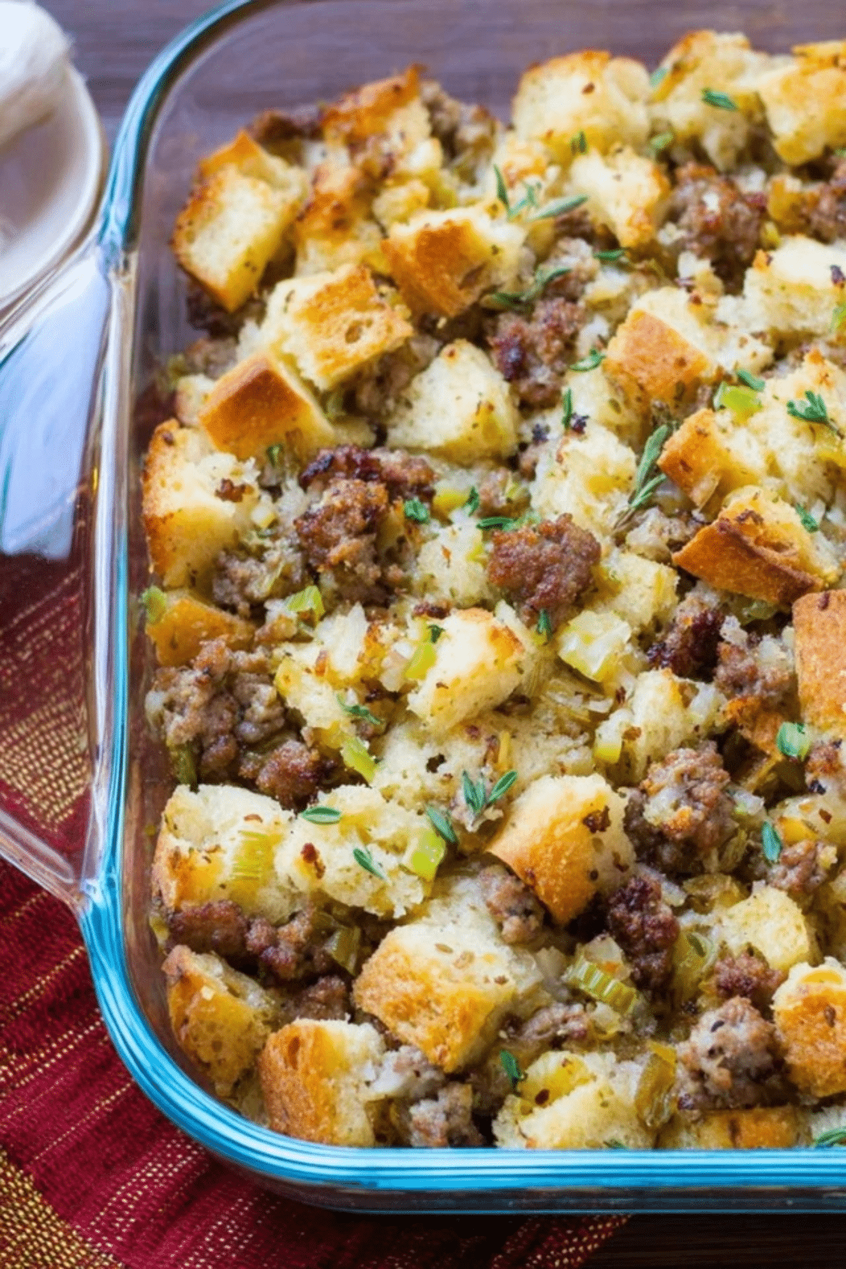 Best Italian Sausage and Herb Stuffing