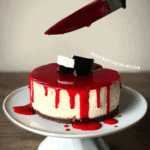 Bloody Good Halloween Cheesecake