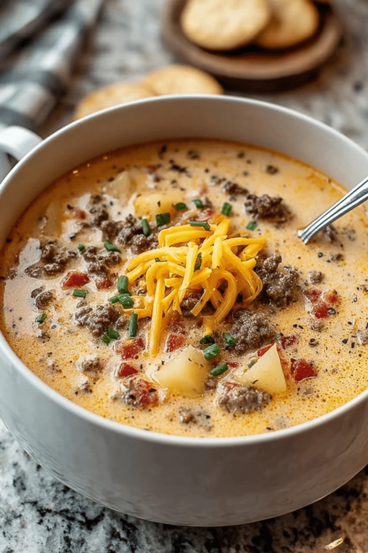 Cheeseburger Soup