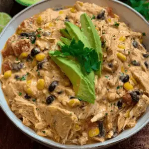 Creamy Slow Cooker Fiesta Chicken
