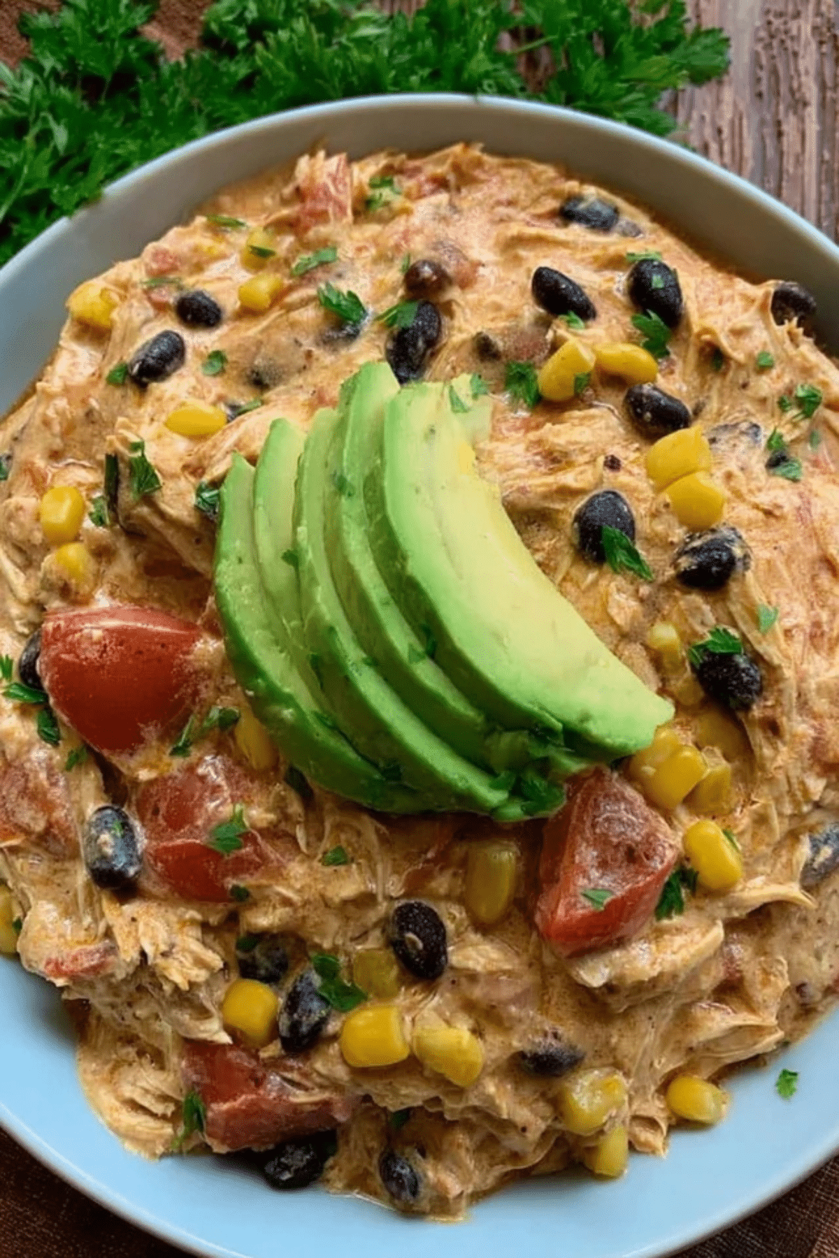 Creamy Slow Cooker Fiesta Chicken
