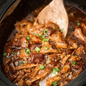 Crock Pot Bourbon Chicken