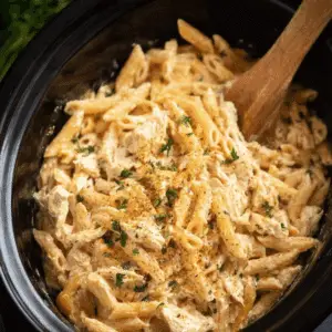 Crock Pot Cajun Chicken Pasta