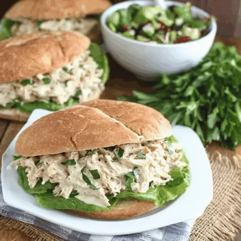 Crock-Pot Chicken Caesar Sandwiches