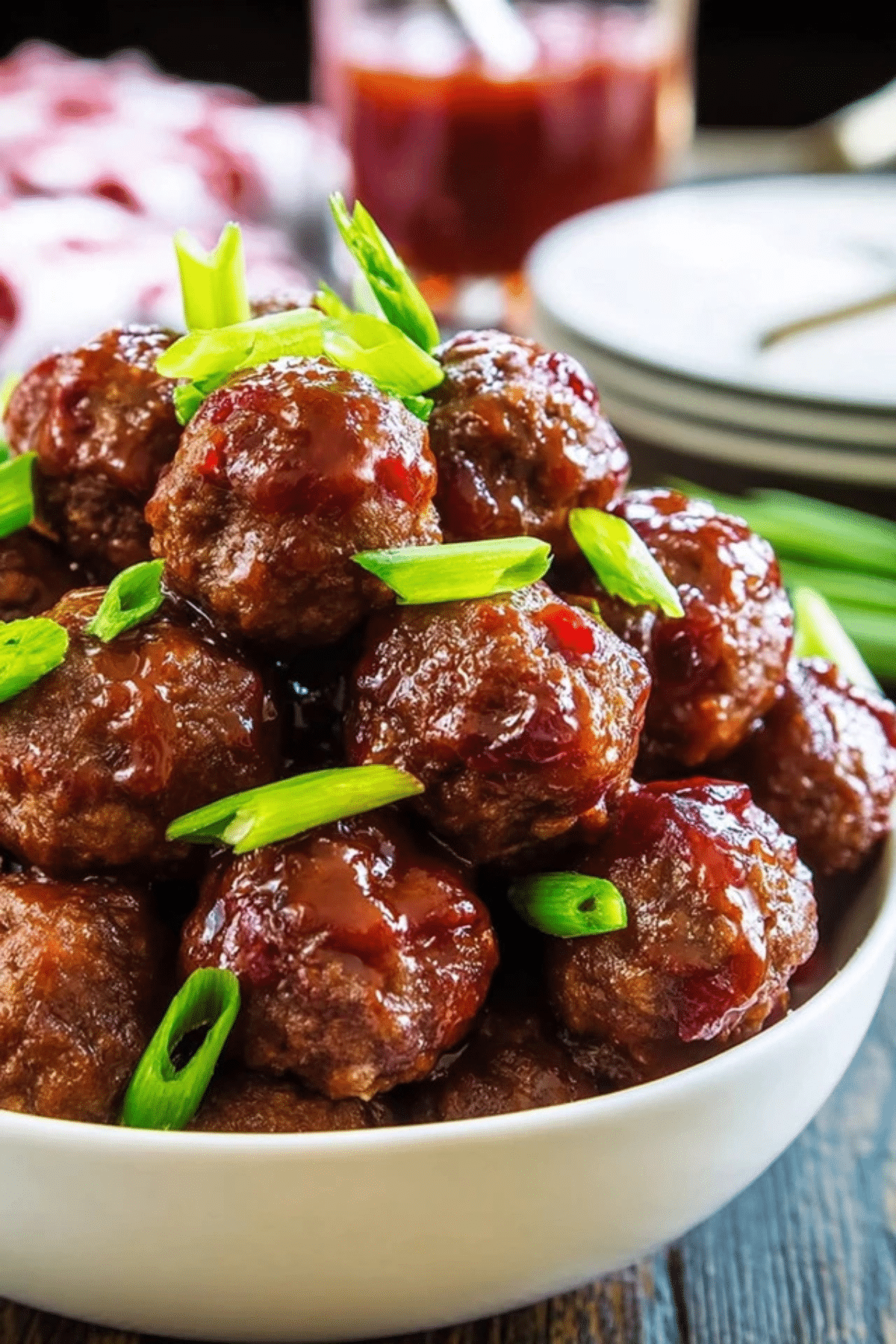 Crock Pot Cranberry Meatballs