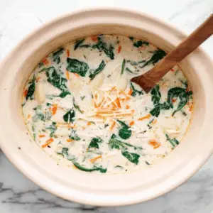 Crockpot Chicken Gnocchi Soup