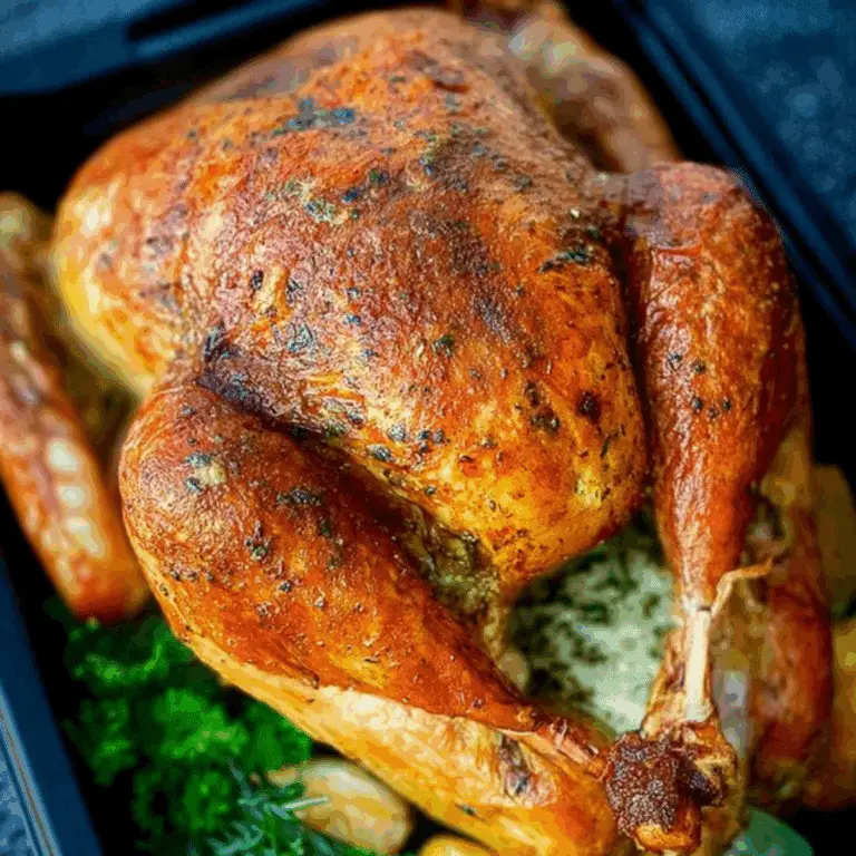 Garlic Herb Butter Thanksgiving Turkey