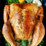 Garlic Herb Butter Thanksgiving Turkey