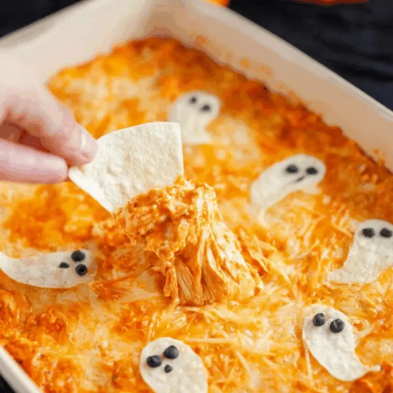 Halloween Buffalo Chicken Dip: A Spooky Twist on a Classic Favorite