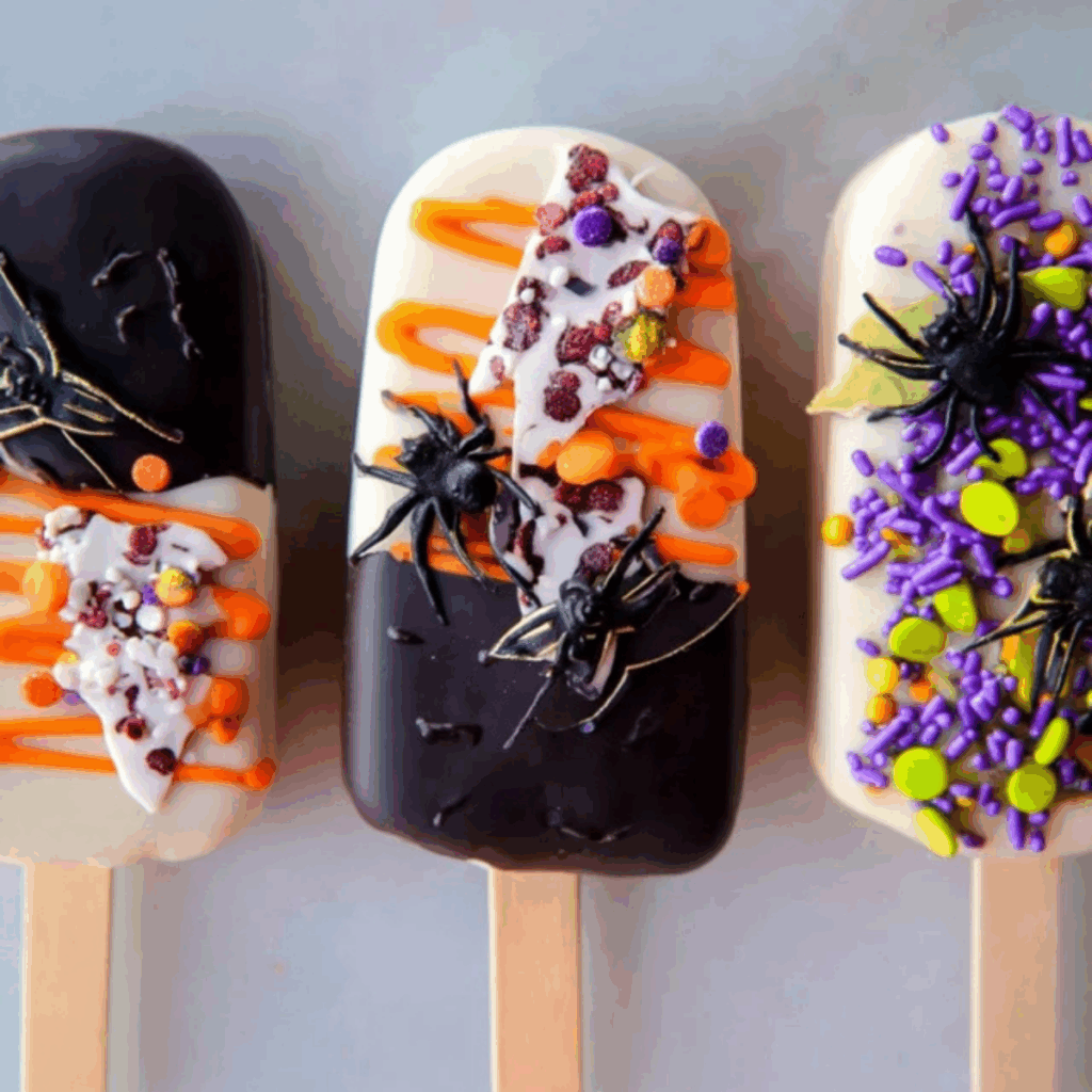 Halloween Cakesicles