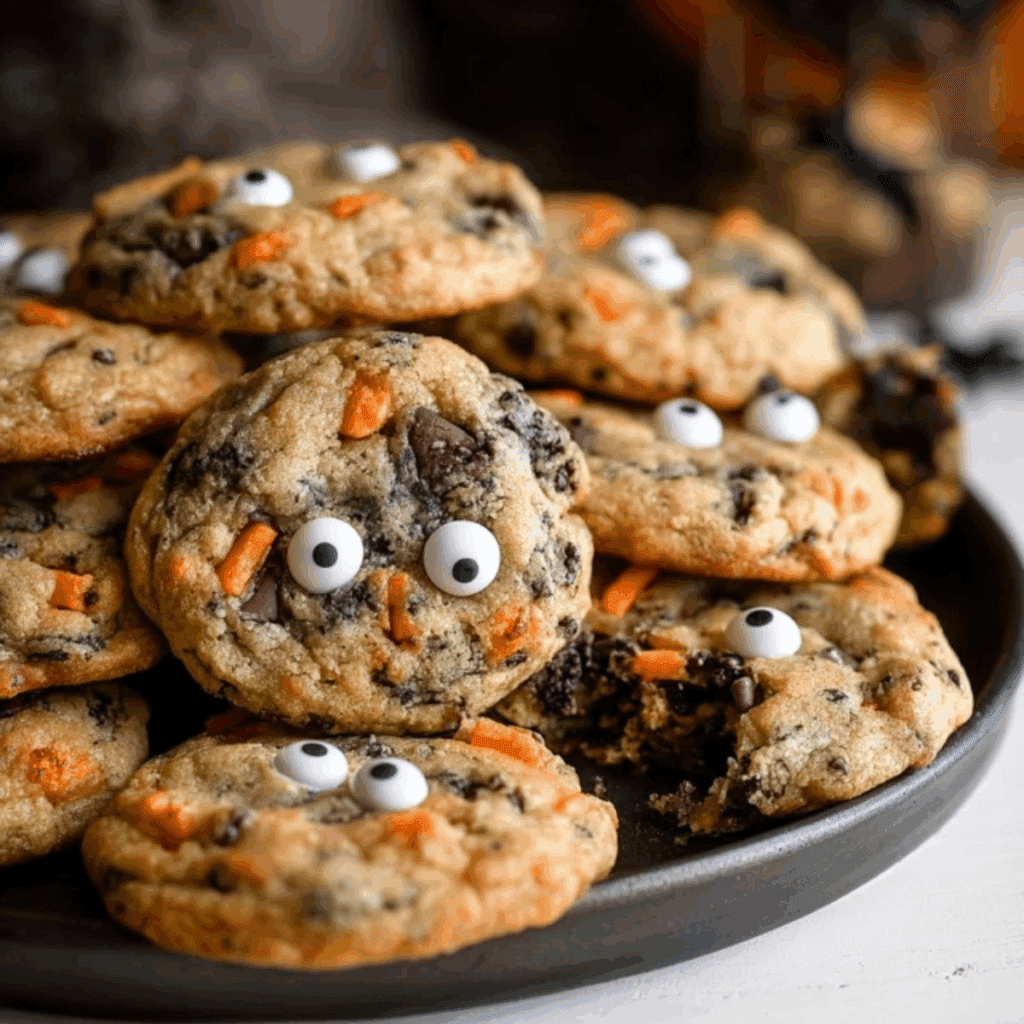 Halloween Chocolate Chip Cookies