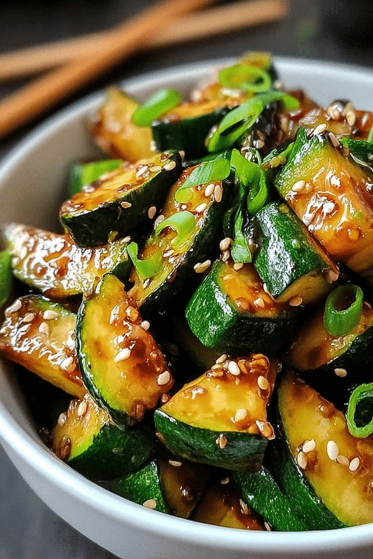 Hibachi Zucchini