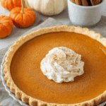 Homemade Fresh Pumpkin Pie