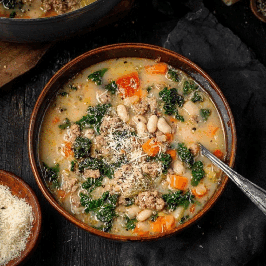 Italian Sausage and White Bean Soup