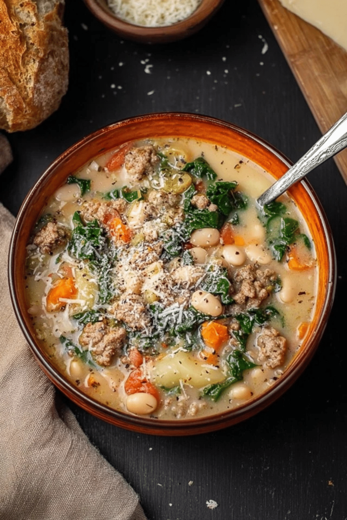 Italian Sausage and White Bean Soup