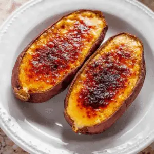 Japanese Sweet Potato Crème Brûlée