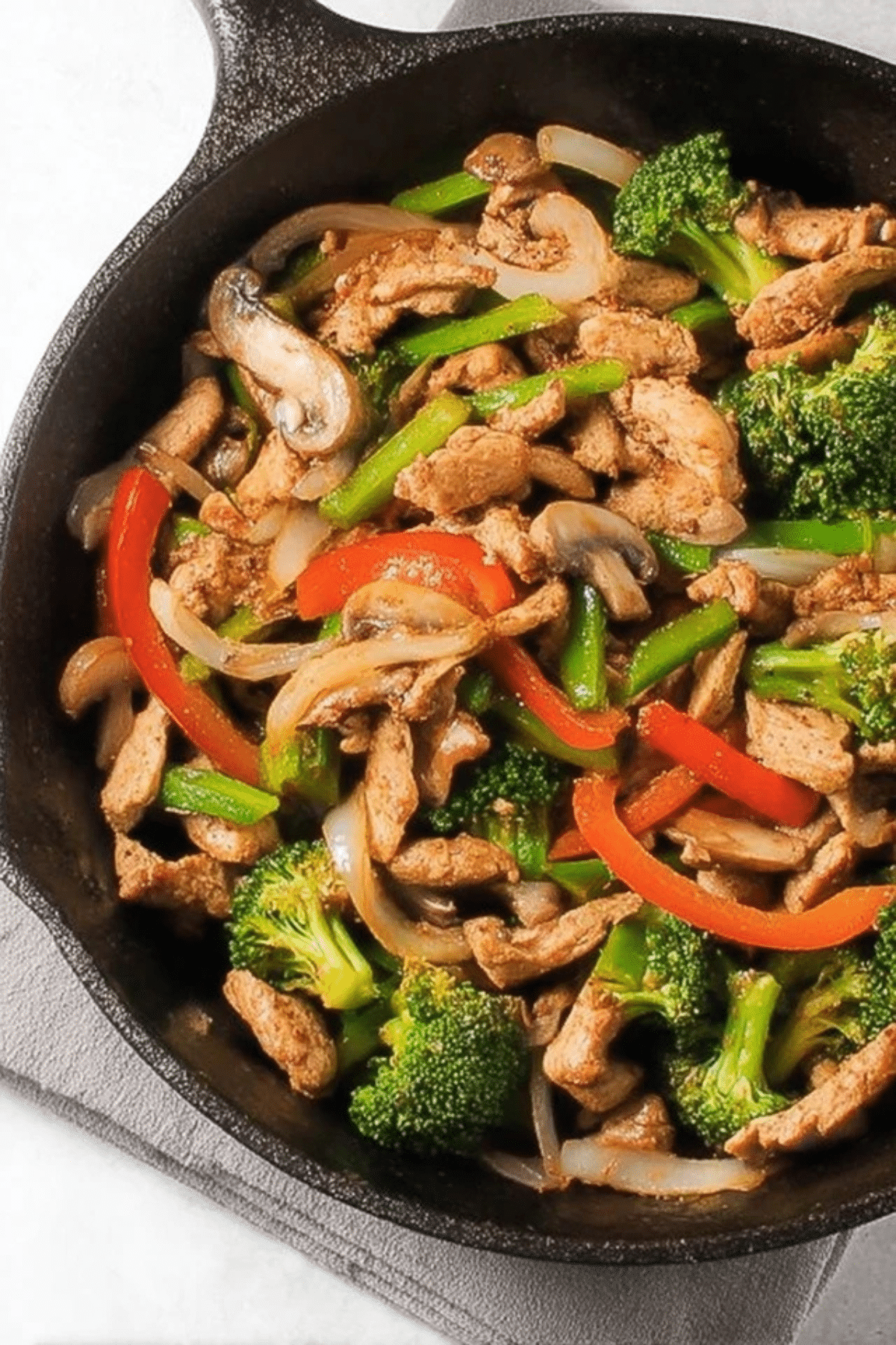 Keto Low Carb Chicken Stir Fry