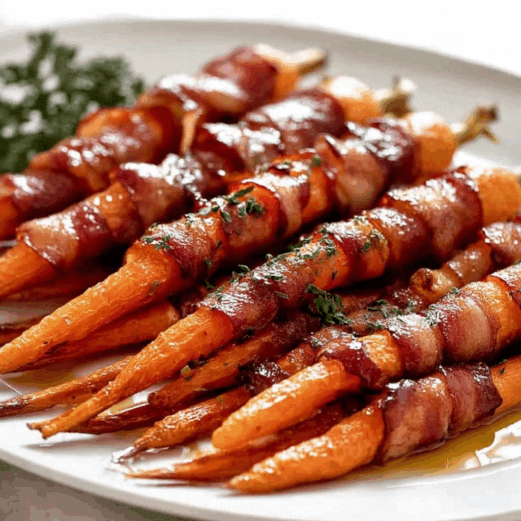 Maple Bacon Carrots