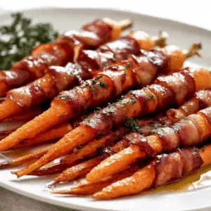 Maple Bacon Carrots