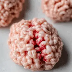 Marshmallow Rice Bubbles Halloween Brains