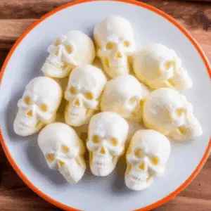 Mozzarella Cheese Skulls