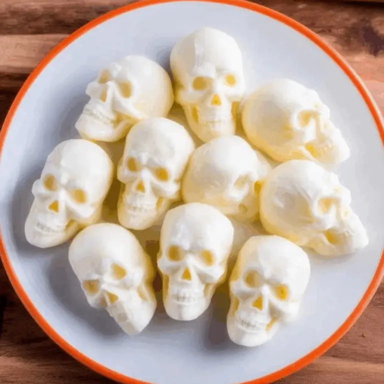 Mozzarella Cheese Skulls
