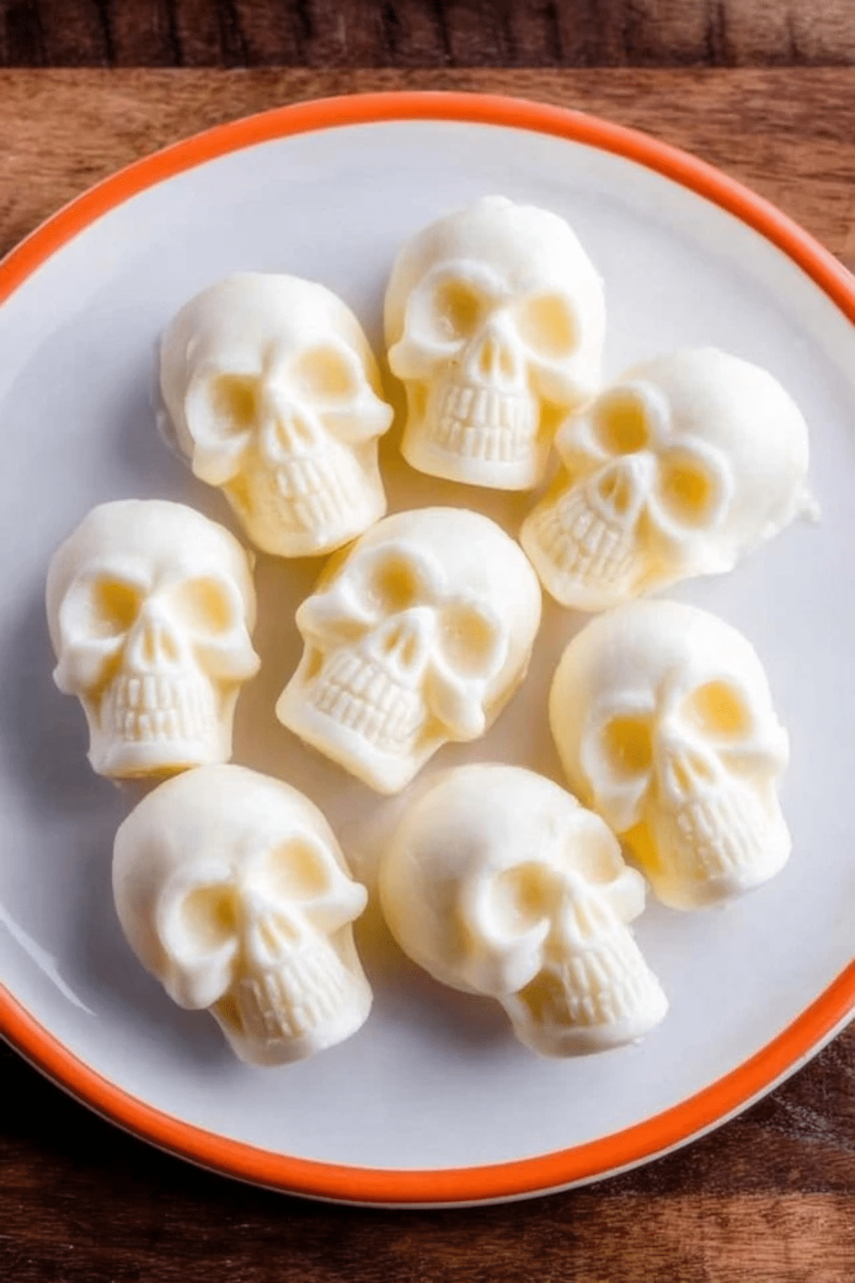 Mozzarella Cheese Skulls
