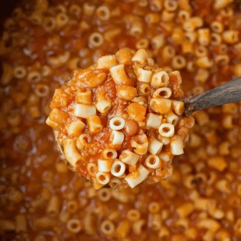 Pasta Fagioli