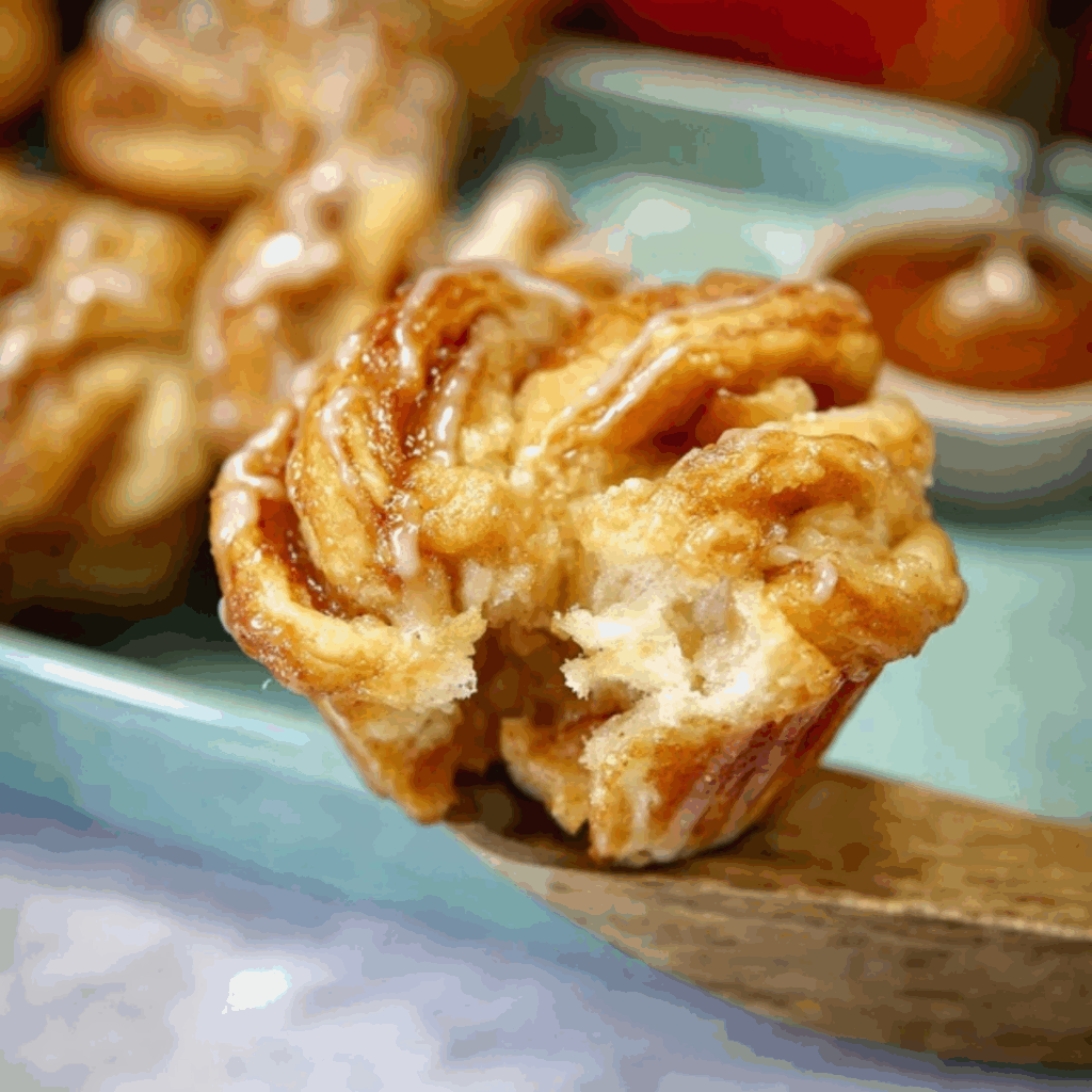 Peach Pie Cruffins