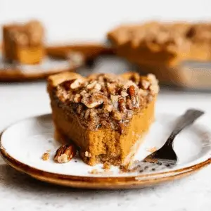 Praline Pumpkin Pie