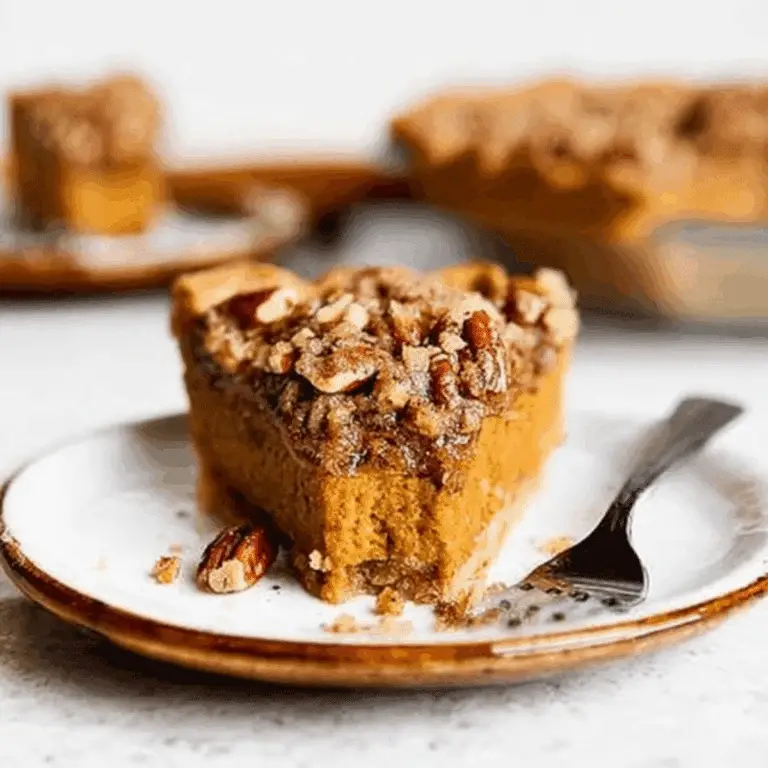 Praline Pumpkin Pie